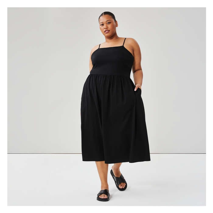 Women+ Knit Midi Dress
